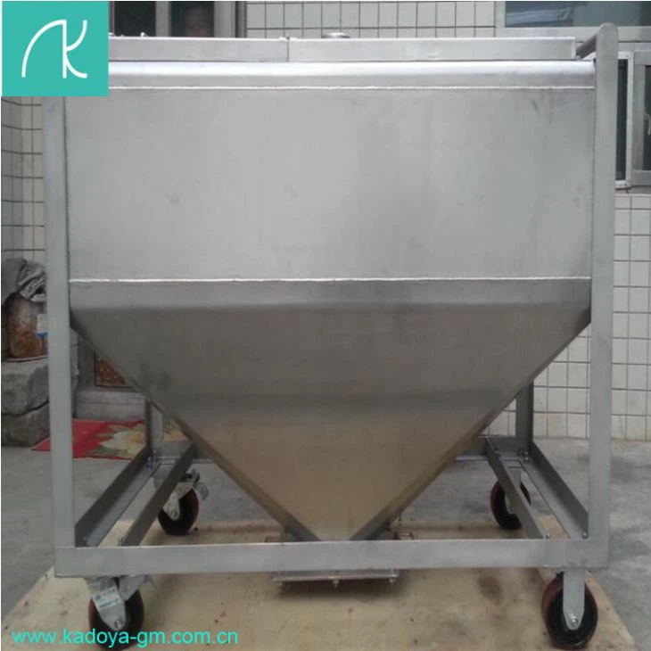 Stal nierdzewna 304 duży stożek dolny zbiornik chemiczne